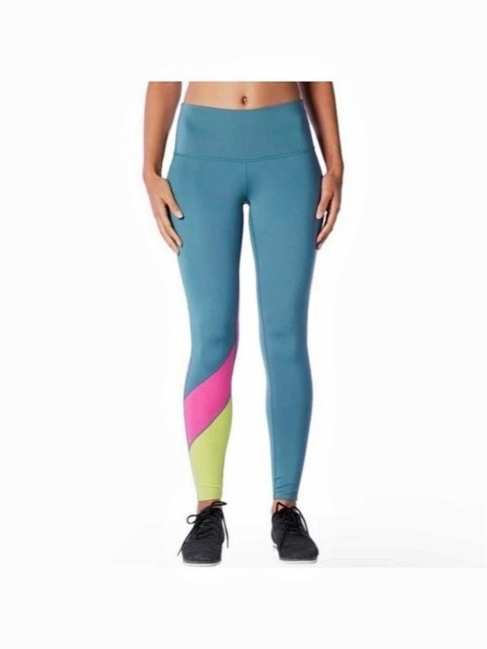 Cotopaxi Color Block MARIPOSA TIGHTS - WOMEN'S in Blue & Pink Size Small